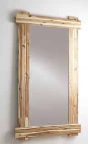 SALE Spiegel Wandspiegel 90x180 cm Massivholz Akazie natur Casanova